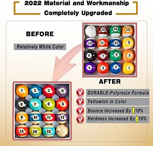 لوازم جانبی میز بیلیارد توپ بیلیارد ممتاز Billmart 2-1/10.2 سانتی متر سایز قاعده 16 ست بیلیارد توپ بیلیارد Image