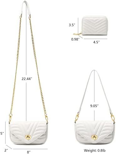 کیف زنانه جیهان جیهان بادی جیهان کیف دستی شانه ای طرح دار کیف کوچک Image