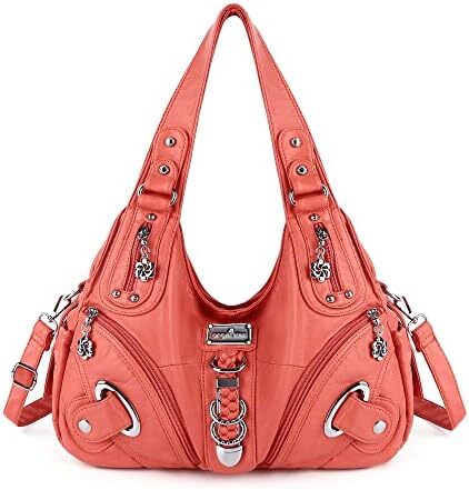 کیف دستی و کیف دستی Angelkiss Hobo برای زنان کیف دستی زنانه کیف زنانه کیف های شانه بزرگ روزانه Image