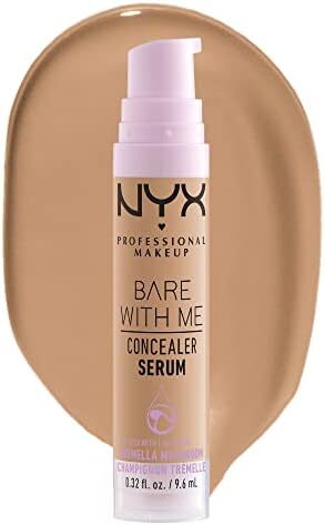 سرم کانسیلر آرایش حرفه ای NYX Bare With Me، آبرسانی تا 24 ساعت - متوسط Image