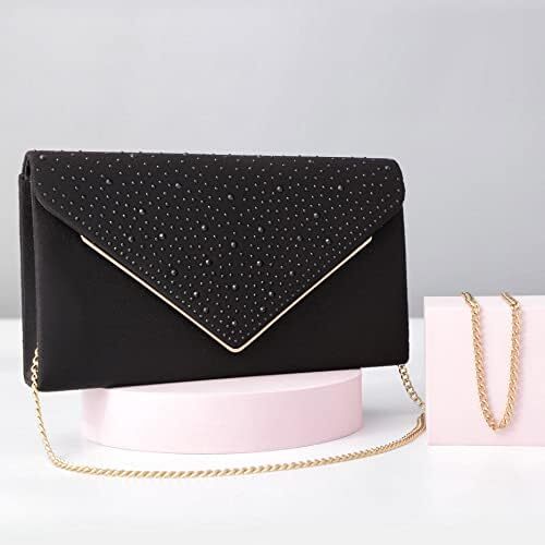 کیف کلاچ جیر مصنوعی کیف مجلسی و کیف دستی فلزی شیک و زیبا کلاچ عصرانه پاکت برای عروسی Image