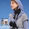 دستکش زنانه ضد آفتاب +UPF50 مشکی – محافظت 99٪ در برابر اشعه UV، سبک، تنفسی و ضد لغزش، مناسب برای رانندگی، پیاده روی، دوچرخه سواری و استفاده روزمره Thumbnail