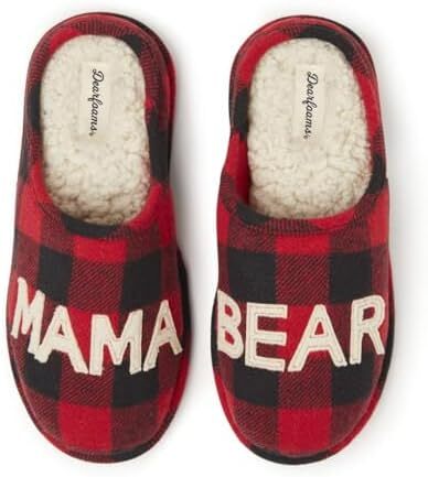 دمپایی زنانه Dearfoams Dearfoams Mama Bear دمپایی زنانه Image