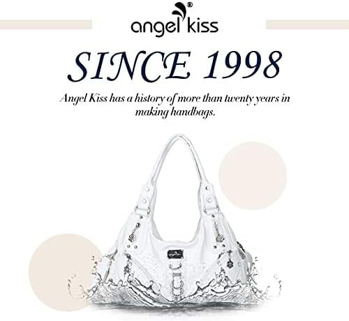 کیف دستی و کیف دستی Angelkiss Hobo برای زنان کیف دستی زنانه کیف زنانه کیف های شانه بزرگ روزانه Image