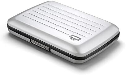 کیف پول هوشمند آلومینیومی V2 - گیره فلزی - نگهدارنده کارت مسدود کننده RFID - دارای حداکثر 10 کارت و اسکناس Image
