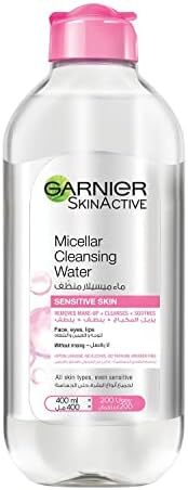 پاک کننده آرایش کلاسیک میسلار اکتیو پوست گارنیر 400 میلی لیتر + این روغن 100 میلی لیتر Image