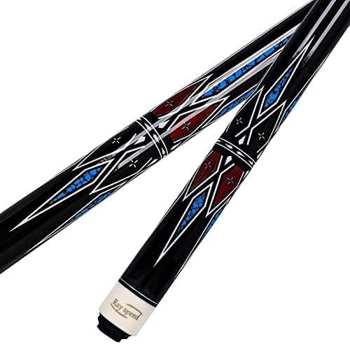 چوب استخر ری اسپید با قاب سخت چوب استخر حرفه ای بیلیارد 19/20 اونس استیک Image