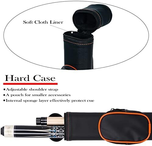 چوب استخر ری اسپید با قاب سخت چوب استخر حرفه ای بیلیارد 19/20 اونس استیک Image