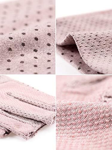 دستکش بدون انگشت Maxdot ضد لغزش محافظ UV دستکش رانندگی تابستانی در فضای باز برای زنان و دختران Image