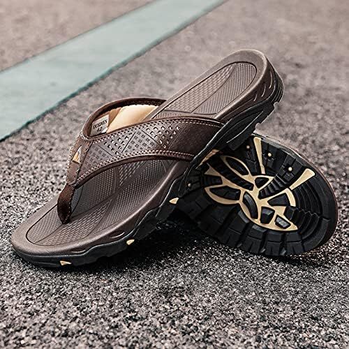 OUSIMEN مردانه دمپایی دمپایی راحتی در فضای داخلی و فضای باز صندل بنددار بند انگشتی گاه به گاه