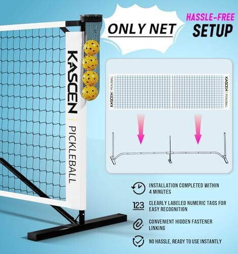 KASCEN 4 Pack ایالات متحده Pickleball (USAPA) مورد تایید Pickleball-V1 Image