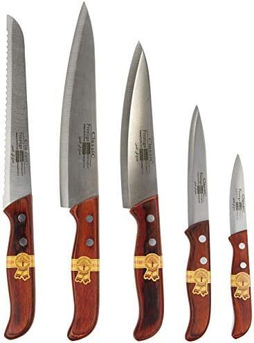 ست چاقو 6 تکه پرستیژ، قهوه‌ای Image