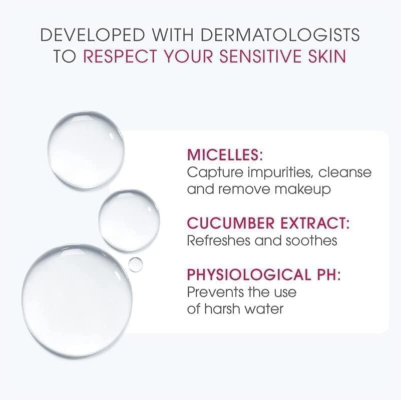 بایودرما Sensibio H2O پاک کننده میسلار آب با پمپ برای پوست های حساس (اندازه - 850 میلی لیتر) Image