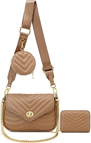 کیف زنانه جیهان جیهان بادی جیهان کیف دستی شانه ای طرح دار کیف کوچک Image