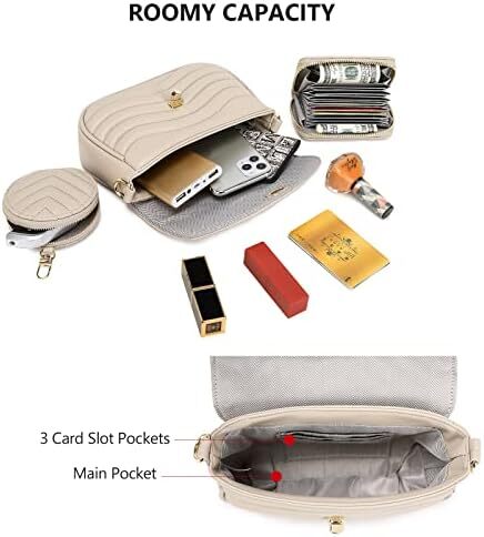 کیف زنانه جیهان جیهان بادی جیهان کیف دستی شانه ای طرح دار کیف کوچک Image