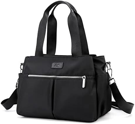 کیف دستی زنانه نایلونی سبک DOURR Hobo Handbags، کیف های چند محفظه ای Image