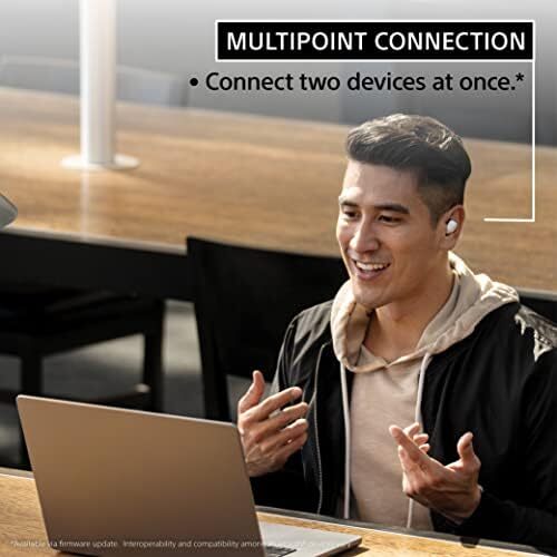 Sony LinkBuds S Truly Wireless Noise Canceling Earbud Headphones with Alexa Built-in, Black Image