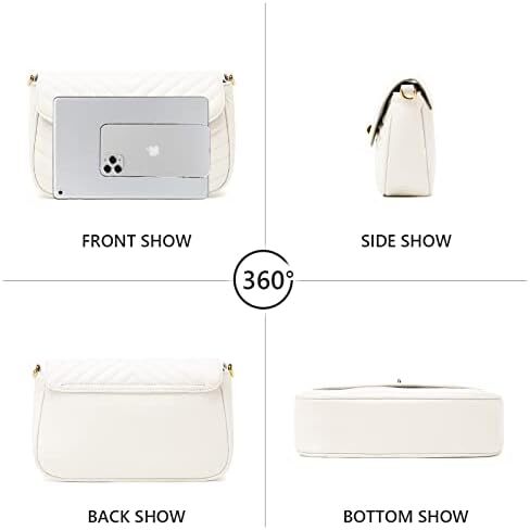 کیف زنانه جیهان جیهان بادی جیهان کیف دستی شانه ای طرح دار کیف کوچک Image