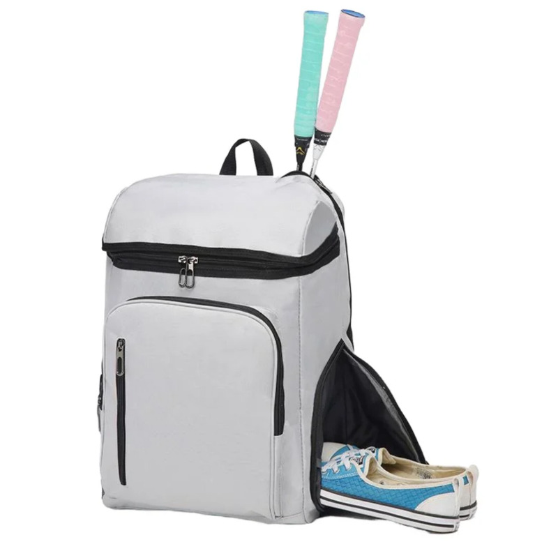 کیف کوله‌پشتی راکت تنیس حرفه‌ای بزرگ با محفظه کفش ضدآب | مناسب تنیس، بدمینتون، اسکواش و پیکل‌بال (نوجوان و بزرگسال)