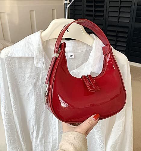 کیف های شانه هلالی زنانه یکپارچهسازی با سیستمعامل Y2k 90s Hobo Handbags دسته بالا کیف زیر بغل Y2k کیف های مد روز Image