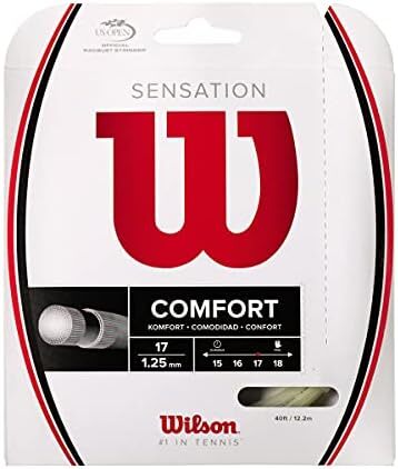 رشته راکت تنیس Wilson Sensation 15G/1.35mm، Comfort Image