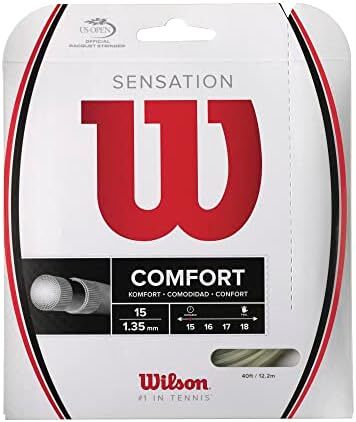 رشته راکت تنیس Wilson Sensation 15G/1.35mm، Comfort Image