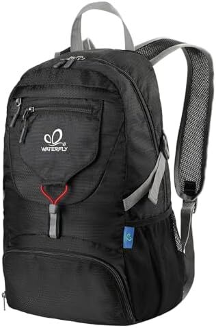 کوله پشتی کوچک تاشو فوق سبک WATERFLY: 20 لیتری کوله پشتی کوهنوردی با قابلیت بسته بندی سبک وزن کوله پشتی کوهنوردی در فضای باز کوله پشتی ورزشی در فضای باز کوله پشتی مسافرتی زنانه مردانه Image
