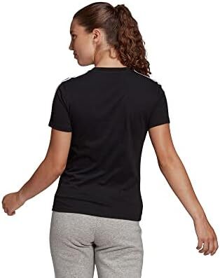 تی شرت 3 راه راه زنانه اسلیم اسلیم آدیداس