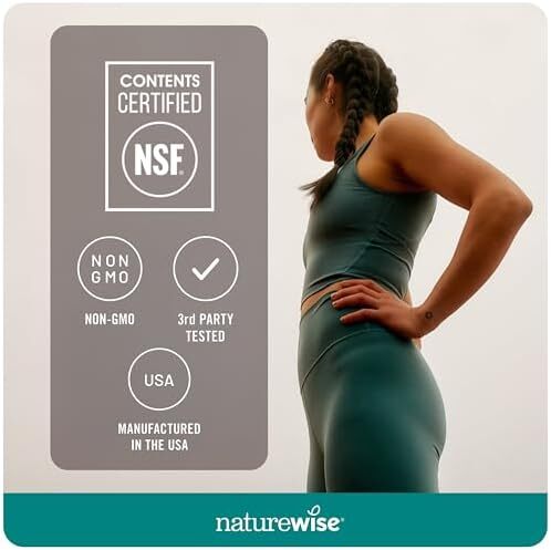 مکمل روغن ماهی امگا 3 با قدرت اضافی NatureWise - 1000 میلی‌گرم در هر وعده - 600 EPA و 400 DHA و ویتامین E - حمایت از سلامت قلب و مغز - طعم لیمو، غیرتراریخته - 180 کپسول نرم [تأمین 3 ماهه] Image