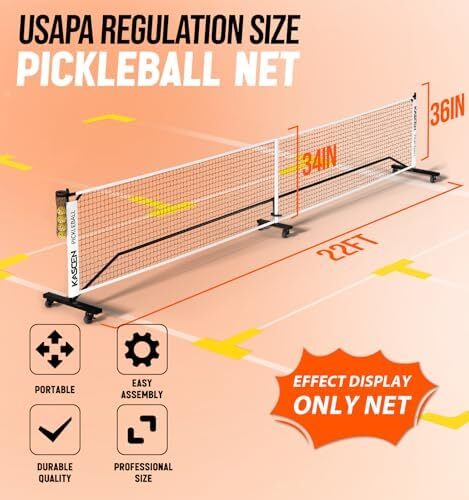 KASCEN 4 Pack ایالات متحده Pickleball (USAPA) مورد تایید Pickleball-V1 Image