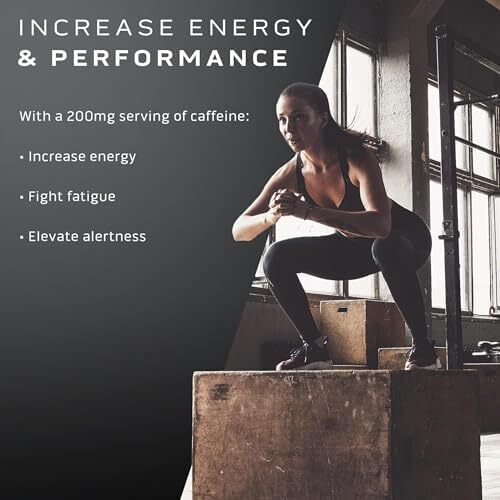 MuscleTech 100% کافئین تقویت کننده: قرص انرژی فوق العاده خالص برای حداکثر سرزندگی - 125 قرص Image