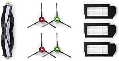 کیت بادی ECOVACS (برس اصلی، برس جانبی، فیلتر) - لوازم جانبی اصلی برای X1 OMNI (مشکی)، X1 TURBO، X1 و X1 PLUS، D-KT01-0017 Image