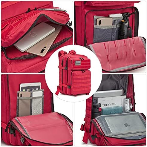 کوله‌پشتی پیاده‌روی تاکتیکی نظامی 40 لیتری G4Free 3 روزه حمله 3 روزه بقا Molle Pack Bug Out کیف کوله‌پشتی ماهیگیری Image