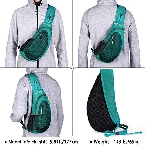 G4Free Sling Small Bags Shoulder کوله پشتی بسته قفسه سینه کیف کراس بادی کوله پشتی Image