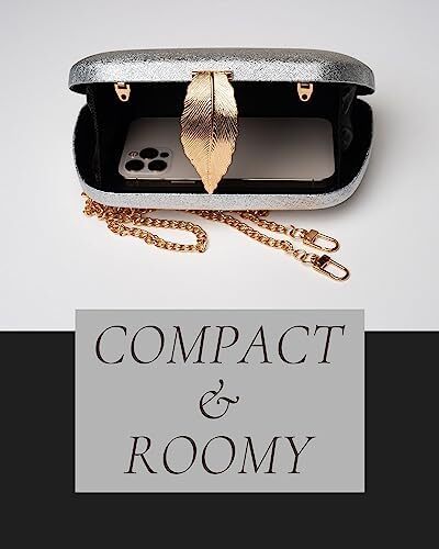 کیف مجلسی قبل و همیشه - کیف های کوچک کلاچ برای زنان عروسی - کیف های دستی شب زنانه مجلسی رسمی شب بادی Image