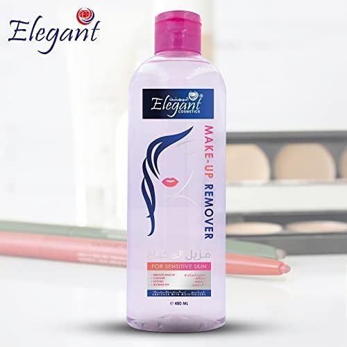 پاک کننده آرایش زیبا – 480 میلی لیتر – بسته دوقلو (بسته 2 عددی) – پاک کننده آرایش آب میسلار بدون بسته شدن منافذ، بدون نیاز به آبکشی، پاک کننده و تسکین دهنده آرایش | Oil FREE، 13.52 fl. اوز
