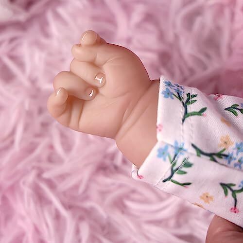 BABESIDE Reborn Baby Dolls, 20Inch Soft Cute-Realistic Baby Doll Girl w/Complete Accessories Real Life Reborn Baby Dolls That Look Real for 3+ Years Old Girls Gifts, Playtime Image