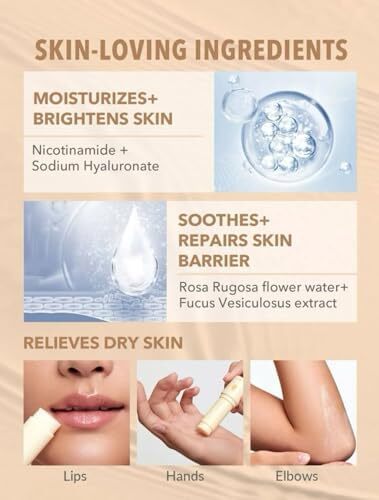 SHEGLAM Insta-Cool Hydrating Stick قابل حمل مرطوب کننده بالم استیک مرطوب کننده آرایش پرایمر مراقبت از پوست صورت Image