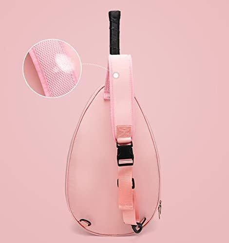 کیف راکت، کیف راکت تنیس، روکش راکت تنیس، کوله پشتی تنیس، با ظرفیت بالا، کیف شانه مقاوم در برابر آب، برای تنیس، راکتبال، اسکواش، چند رنگ Image