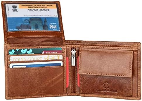 کیف پول مردانه چرمی طبیعی با محافظ WildHorn® RFID Image