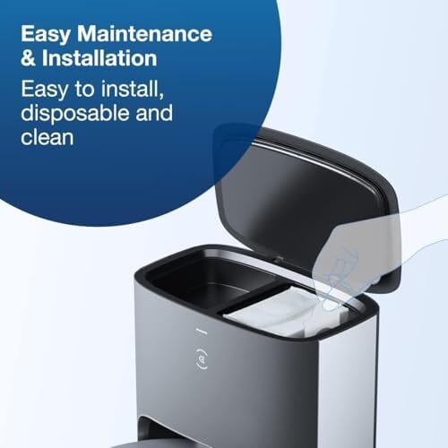 کیسه گرد و غبار ECOVACS 3 عددی برای ایستگاه همه‌کاره DEEBOT X2 OMNI/ T30 Pro Omni، سفید Image