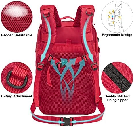 کوله‌پشتی پیاده‌روی تاکتیکی نظامی 40 لیتری G4Free 3 روزه حمله 3 روزه بقا Molle Pack Bug Out کیف کوله‌پشتی ماهیگیری Image