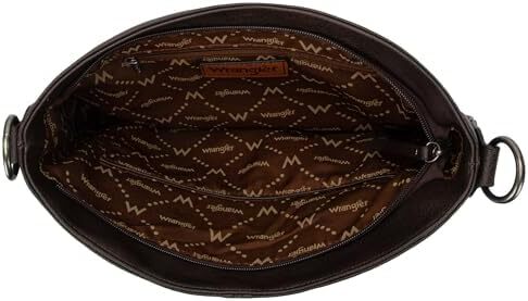 کیف های زنانه رانگلر هوبو کیف های شانه ای نواری نخی راه راه و کیف های دستی با بند Image