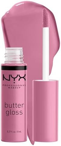 NYX MAKEUP PROFESSIONAL Butter Gloss, Eclair 02, 0.27 Fl Oz (بسته 1 عددی) Image