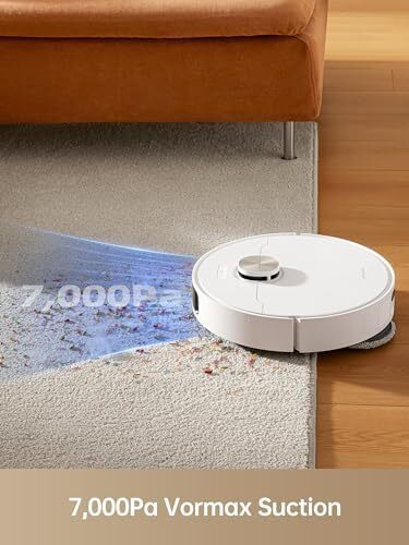 جاروبرقی رباتیک فوق‌العاده Dreame L10s Pro، جاروبرقی رباتی حرارتی با قابلیت شستشوی زمین، مکش 7000Pa، مراقبت و نگهداری خودکار ربات، شستشوی خودکار با آب داغ 58℃، جلوگیری از موانع Image