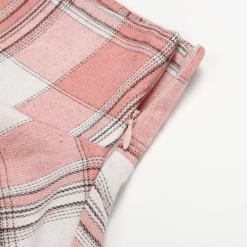 دامن های کوتاه چهارخانه گوتیک IDEALSANXUN برای دامن های چهارخانه کمر بلند زنانه Image