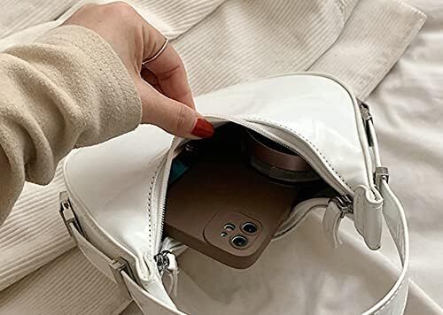 کیف های شانه هلالی زنانه یکپارچهسازی با سیستمعامل Y2k 90s Hobo Handbags دسته بالا کیف زیر بغل Y2k کیف های مد روز Image