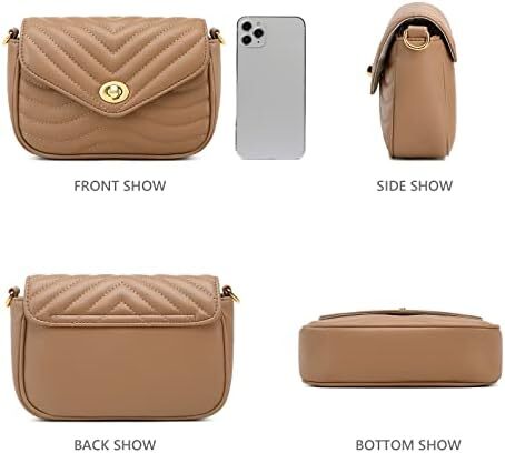 کیف زنانه جیهان جیهان بادی جیهان کیف دستی شانه ای طرح دار کیف کوچک Image