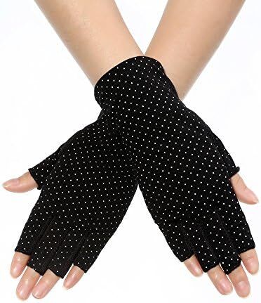 دستکش بدون انگشت Maxdot ضد لغزش محافظ UV دستکش رانندگی تابستانی در فضای باز برای زنان و دختران