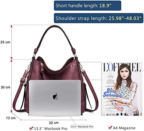 INOVERA (LABEL) کیف دستی زنانه کیف سرشانه ای با بند بلند Image